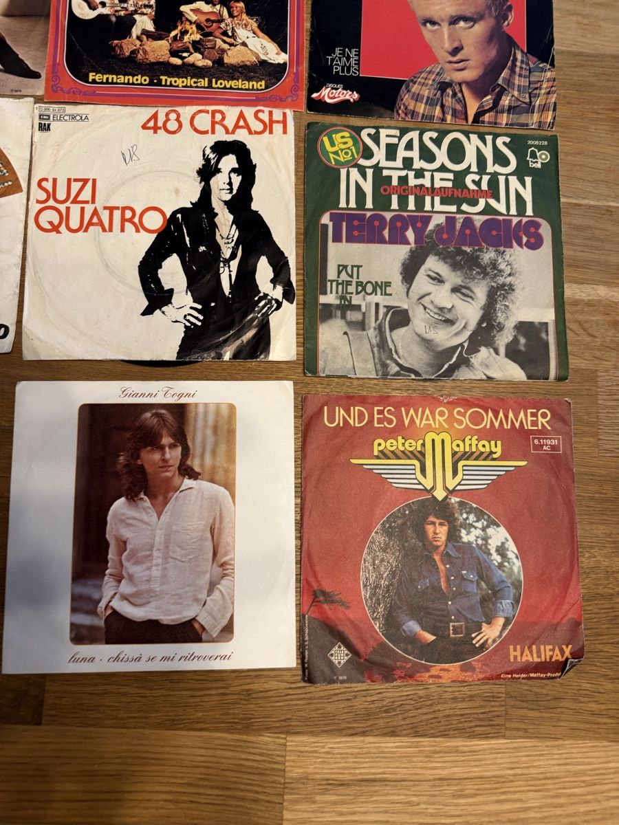 Dischi in vinile: 16 Schallplatten Singles der 70er/80er Sammlung – Usato da Goldach venduto da Messerguru 4