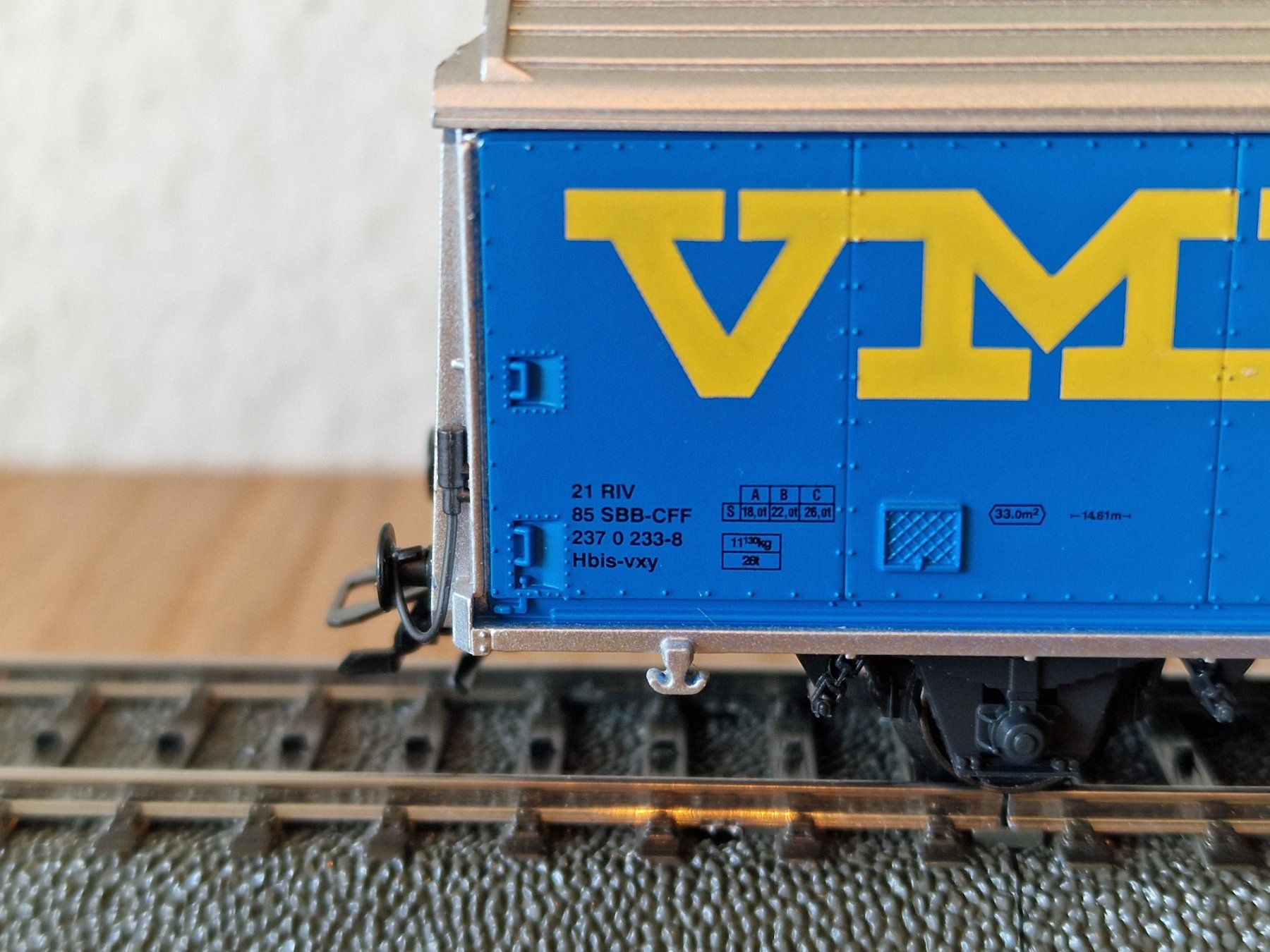 Märklin Modellini di ferrovie: SBB VMB Güterwagen H0 – Usato da Matten b. Interlaken venduto da lor_hr9w 3