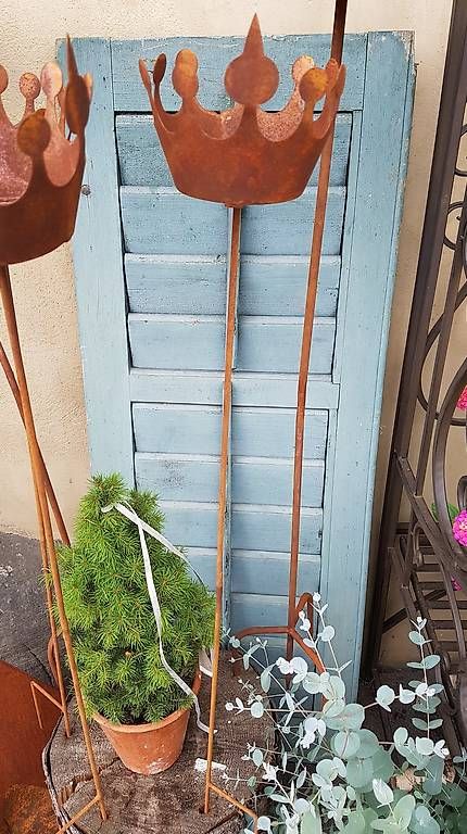 Tutte le decorazioni: Krone aus Metall – Usato da Mauensee venduto da Priska7896 1