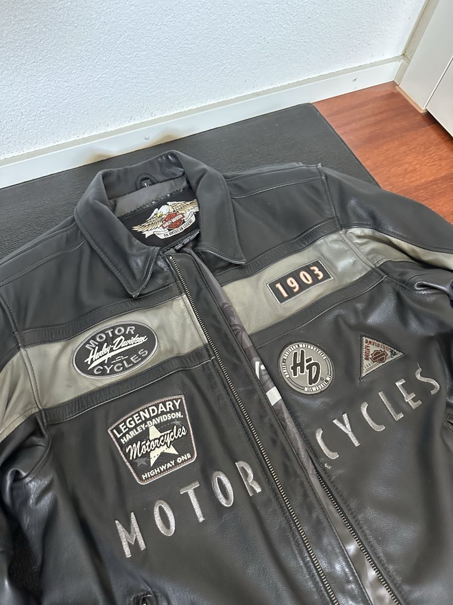 Harley-Davidson Giacche: Harley Davidson RARE Vintage Leather Jacket – Usato da Thalwil venduto da bqazus 1