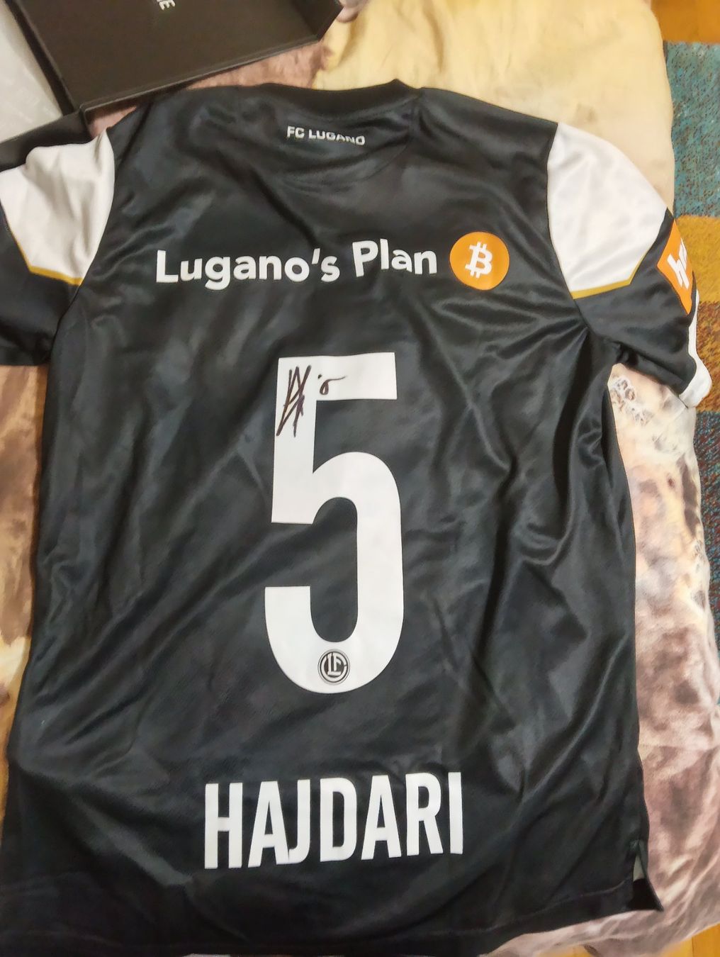 Canottiere & Pantaloni: matchworn hajdari swiss cup vs yverdon singed – Usato da Sigirino venduto da acquila16 1
