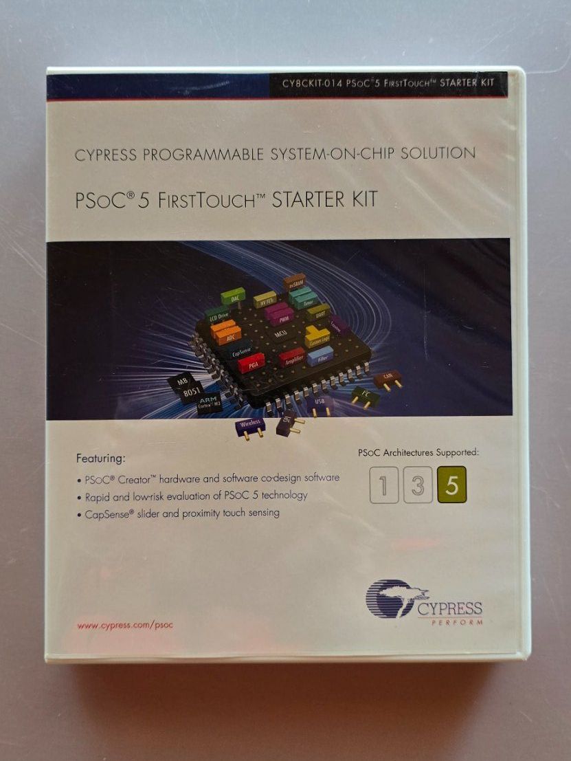 Componenti elettronici: PSOC 5 FirstTouch Starter Kit (ARM CORTEX-M3 konfigurierbar) – Nuovo (secondo la descrizione) da Weinfelden venduto da Partner