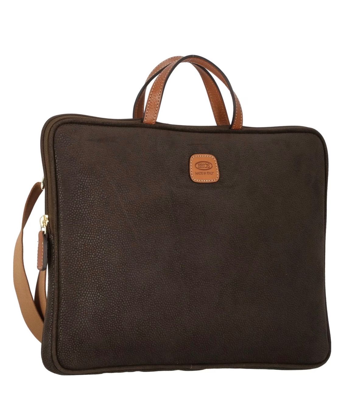 Brics Borse: Bric’s Laptoptasche, Leder, Braun – Nuovo (secondo la descrizione) da Horgen venduto da Ed0