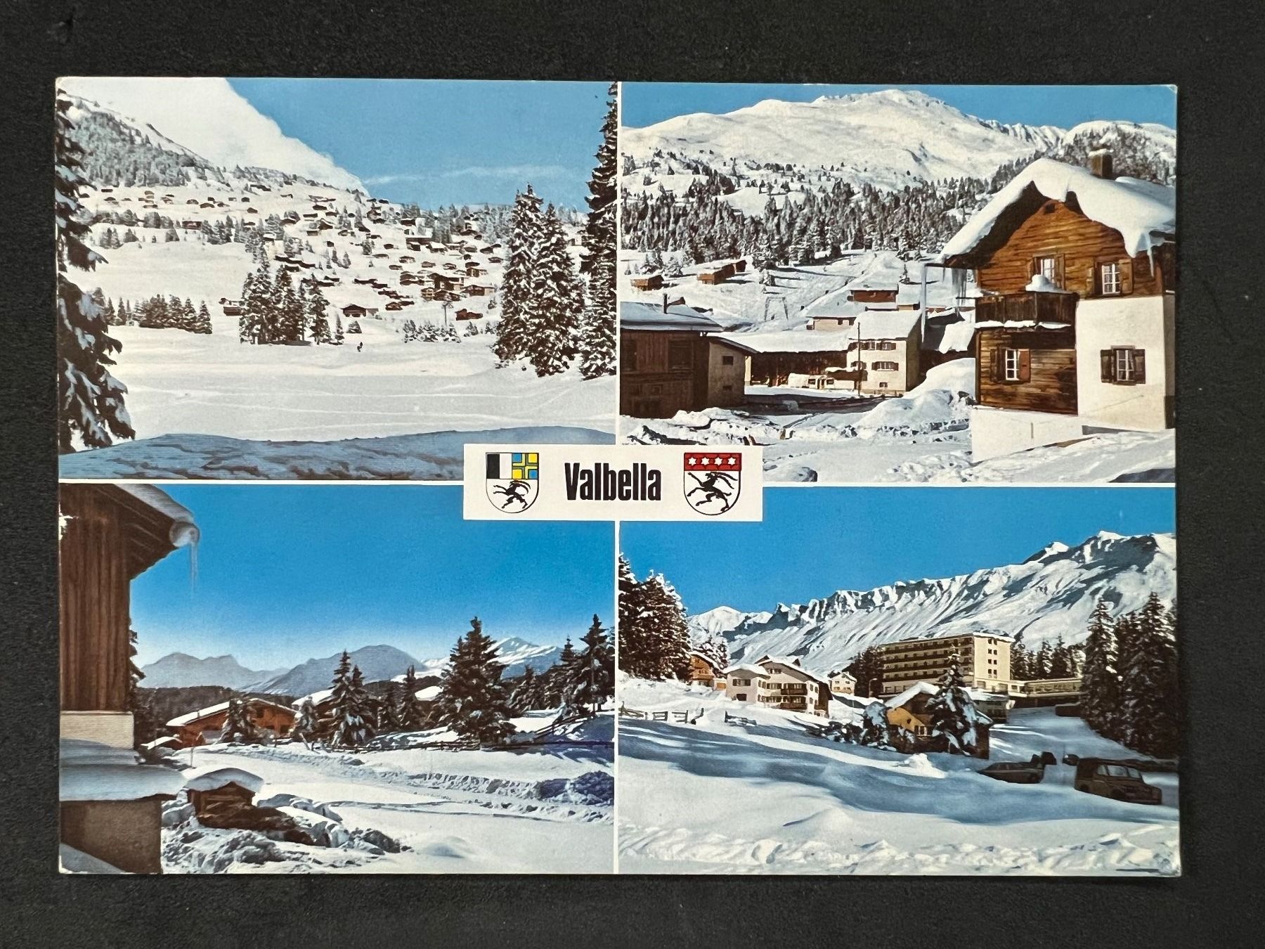 Cartoline postali: Valbella-Lenzerheide, 1500 m ü.M. GR (Suisse) – Usato da Widnau venduto da Brusi9