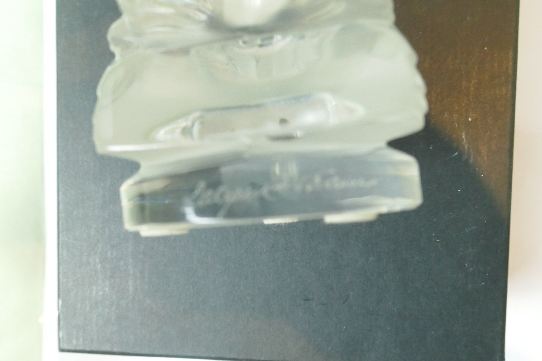 Lalique Statuette: René Lalique Hahn  Kristall 20 cm – Usato da Schaffhausen venduto da swisswatches-andmore 3