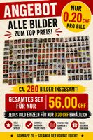 Sammelbilder Fussball ca 280 Stk guter Zustand