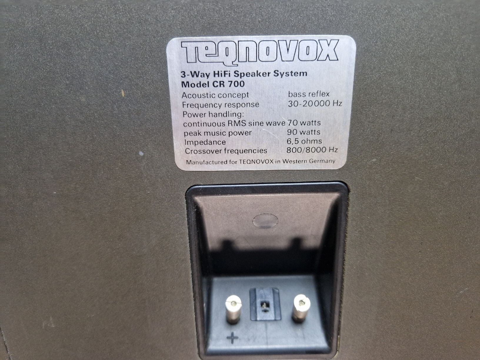 Lautsprecher: Teqnovox CR700 – Gebraucht aus Arbon von Mayak_Sound 6