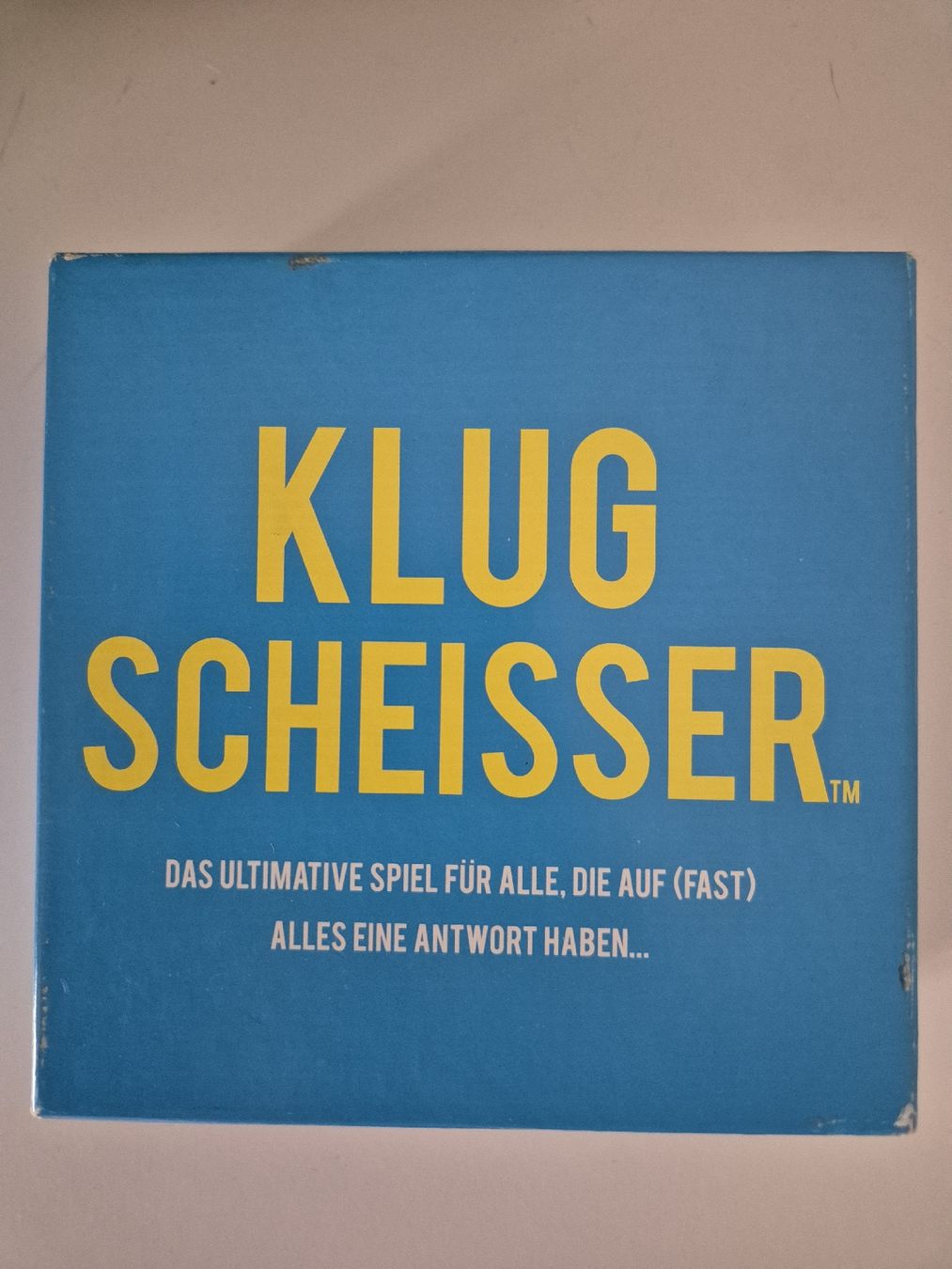 Spiele: Klugscheisser – Gebraucht aus Herzogenbuchsee von kimslo