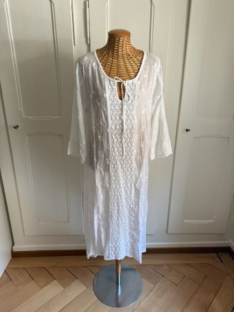 ONE SEASON - Hippie Kleid weiss L