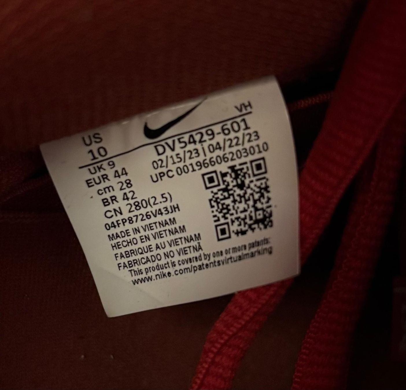 Nike Herrenschuhe: Nike SB Dunk low Rosewood Red Gr. 44 – Gebraucht aus reichenbach im kandertal von turbo111 3