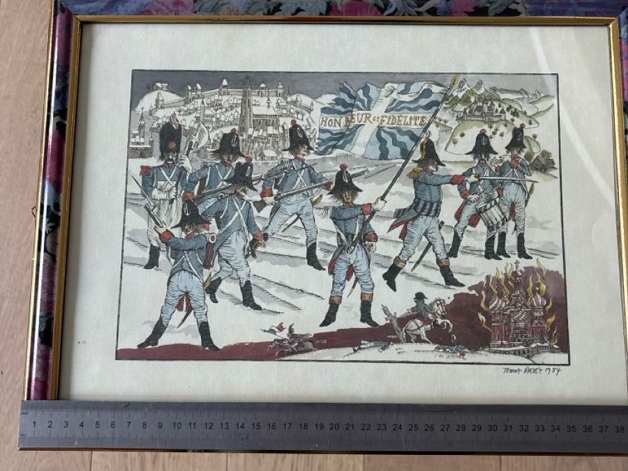 Grafica & Litografie: Lithographie Teddy Aeby – Usato da Estavayer-le-Lac venduto da bde_mc5x