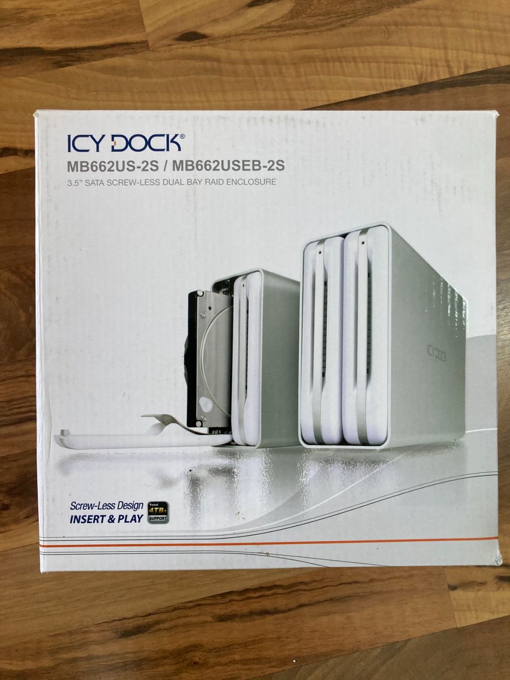 Docking station: Icy Dock Gehäuse MB662USEB-2S (2x SATA 3,5") – Usato da Schötz venduto da Jekyll666