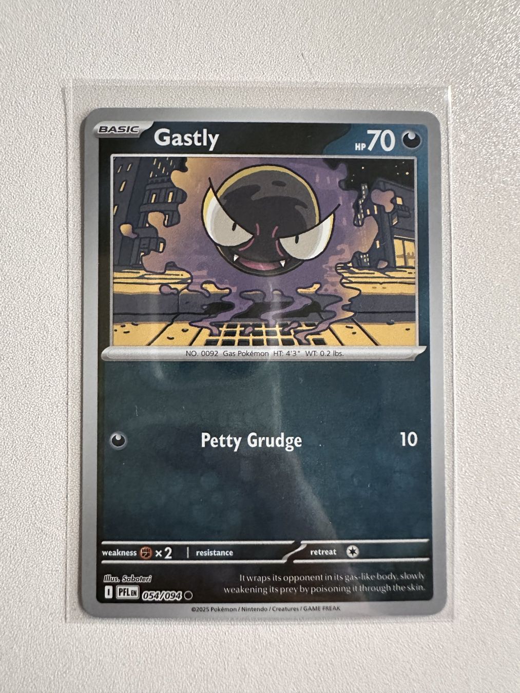Pokémon Cartes à collectionner: Gastly PFL 054/094 EN – Neuf (Voir description) à Zürich par 05t_bwx2