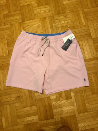 Ralph Lauren Badehose, Gr L, Rosa, neu/ungetragen