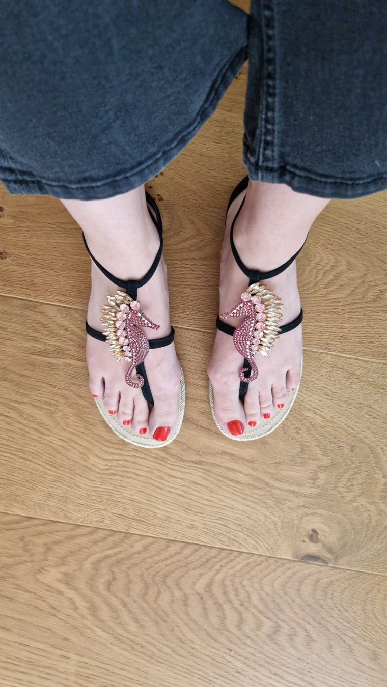 Scarpe da donna: Bibi Lou Sandalen Seepferdchen Gr. 38 – Nuovo e nell'imballaggio originale da Erlinsbach SO venduto da ULIKH