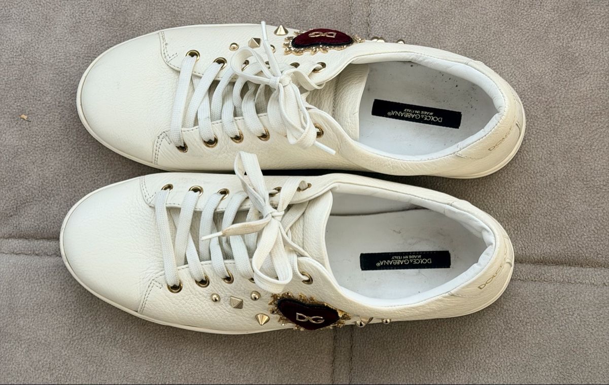 Dolce & Gabbana Scarpe da donna: Dolce & Gabbana Sneaker weiss Grösse 41 – Usato da Elsau venduto da ivyfashion 1