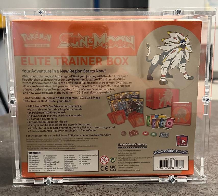 Pokémon Carte collezionabili: Sun & Moon Elite Trainer Box (Solgaleo) – Nuovo e nell'imballaggio originale da Penthaz venduto da Loupuce 2