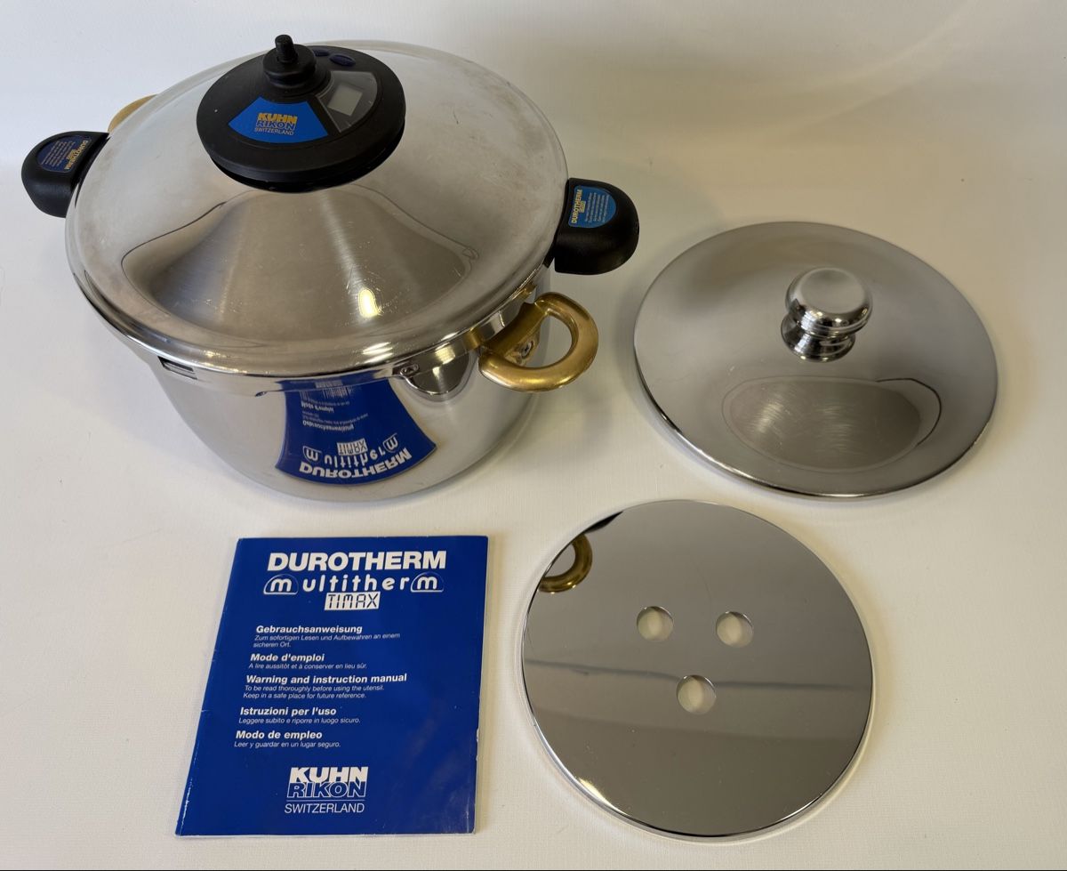 Rikon Pentole: Kuhn Rikon Durotherm 5L Multitherm TIMAX Set – Usato da Rombach venduto da vir_2dsd