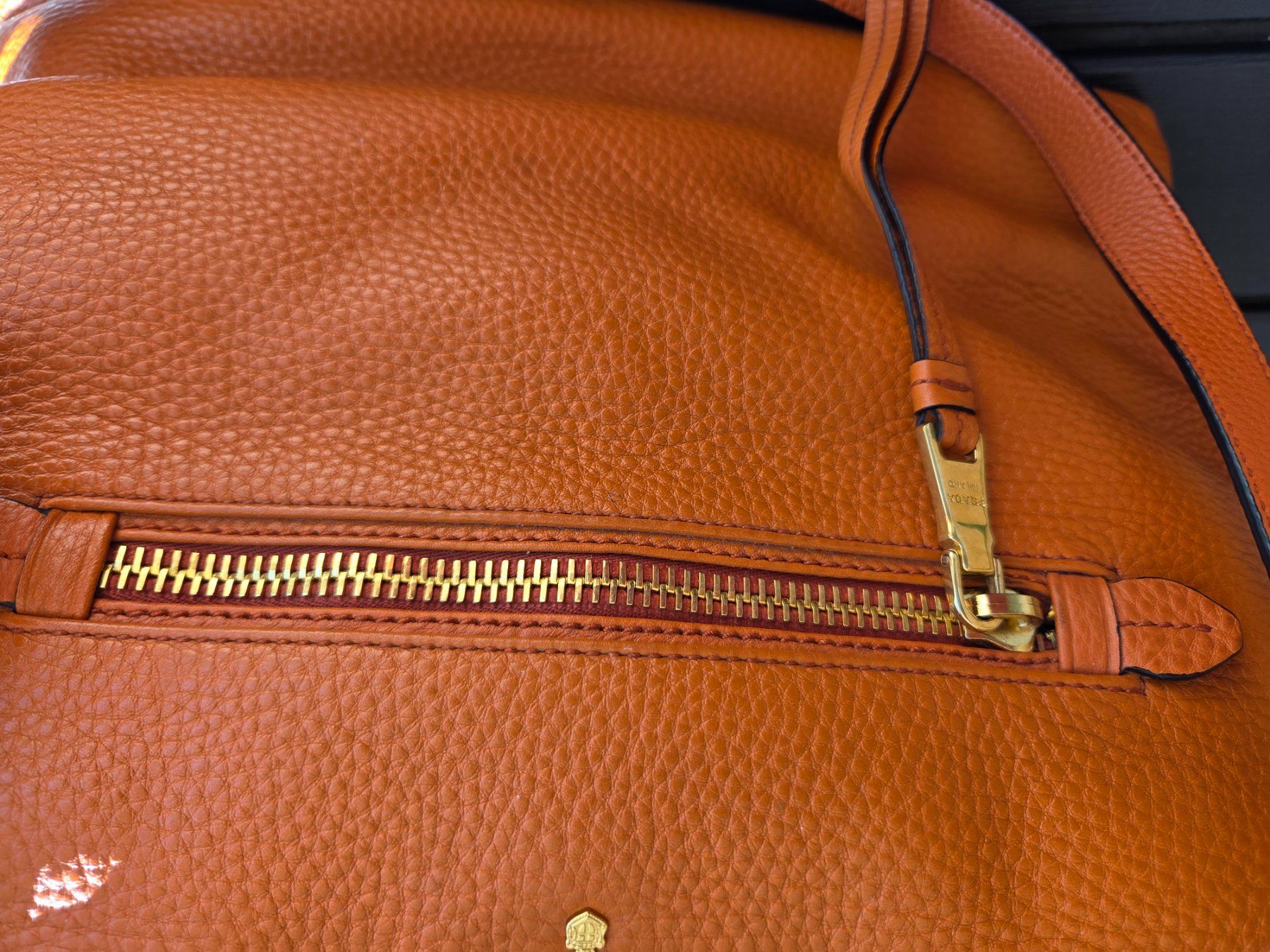Borse da donna: PRADA Tasche original Leder orange – Usato da Minusio venduto da Ninfa54 3