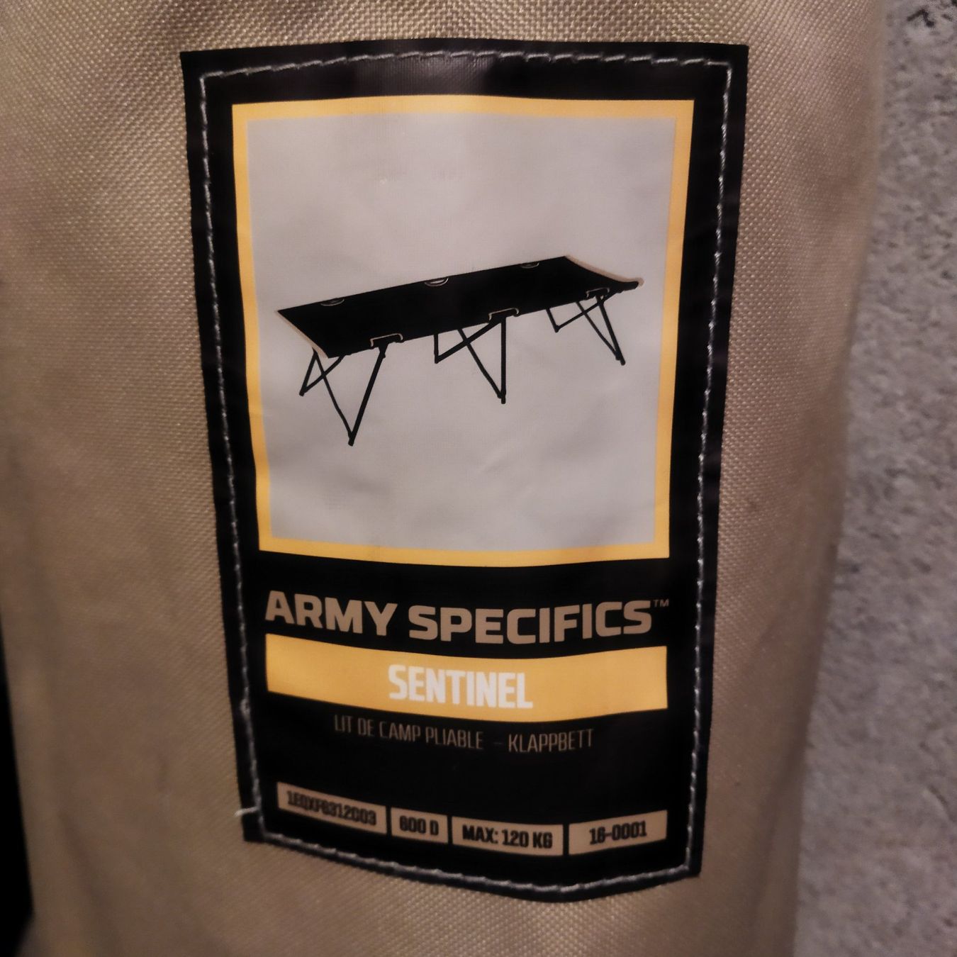 Letti: Lit pliable army specifics – Usato da Sion venduto da norns