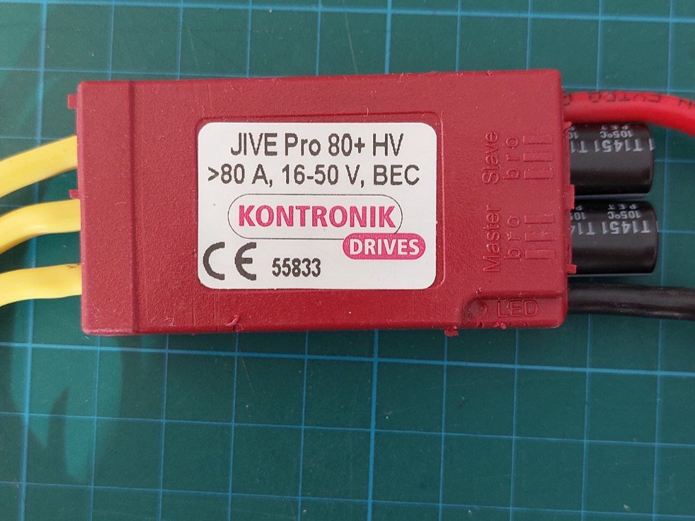 RC Kits de montage: Kontronik JIVE Pro 80+HV – D'occasion à Hünenberg par sch_6qfz