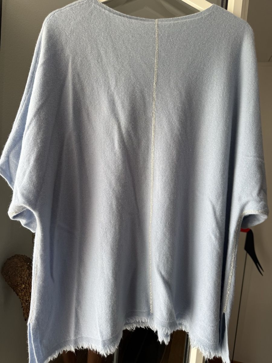 Henry Christ Pullover & Sweatshirts: Henry Christ Kaschmir Pullover Hellblau – Neu (gemäss Beschreibung) aus Kerns von osco01 2