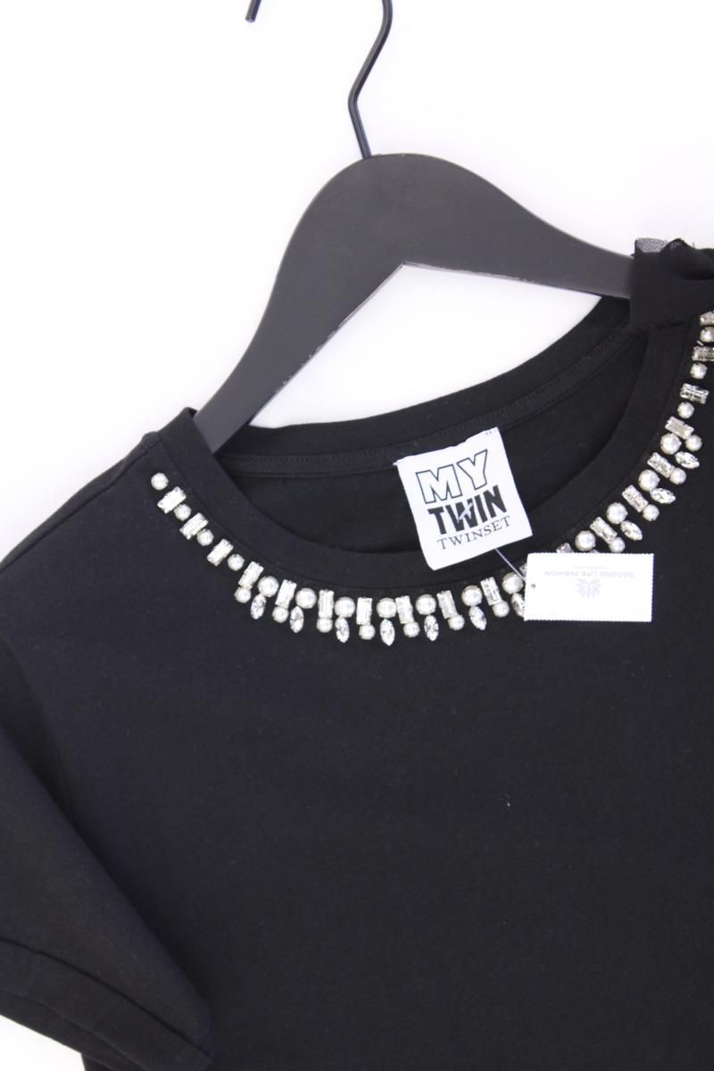 T-shirt: Twin Set T-Shirt Gr. S Kurzarm schwarz – Usato da Neustadt an der Waldnaab venduto da SecondLifeFashion 1