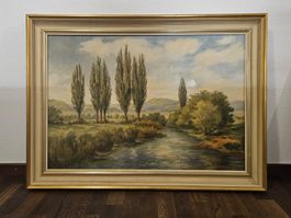 Original Ölgemälde „Landschaft" – signiert H. Heinemeier