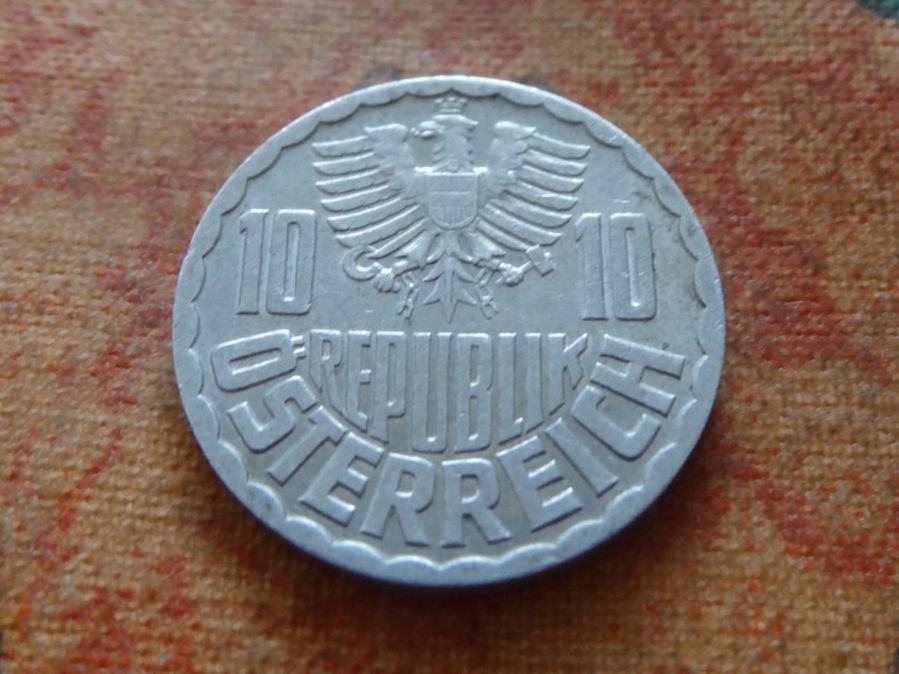 Tutti le monete: AUTRICHE  10  Groschen  1975 – Usato da Romanel-sur-Lausanne venduto da Swift13 1
