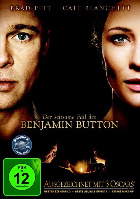 Tutti i DVDs: DVD - Der seltsame Fall des Benjamin Button (2008) – Usato da Embrach venduto da disc-planet