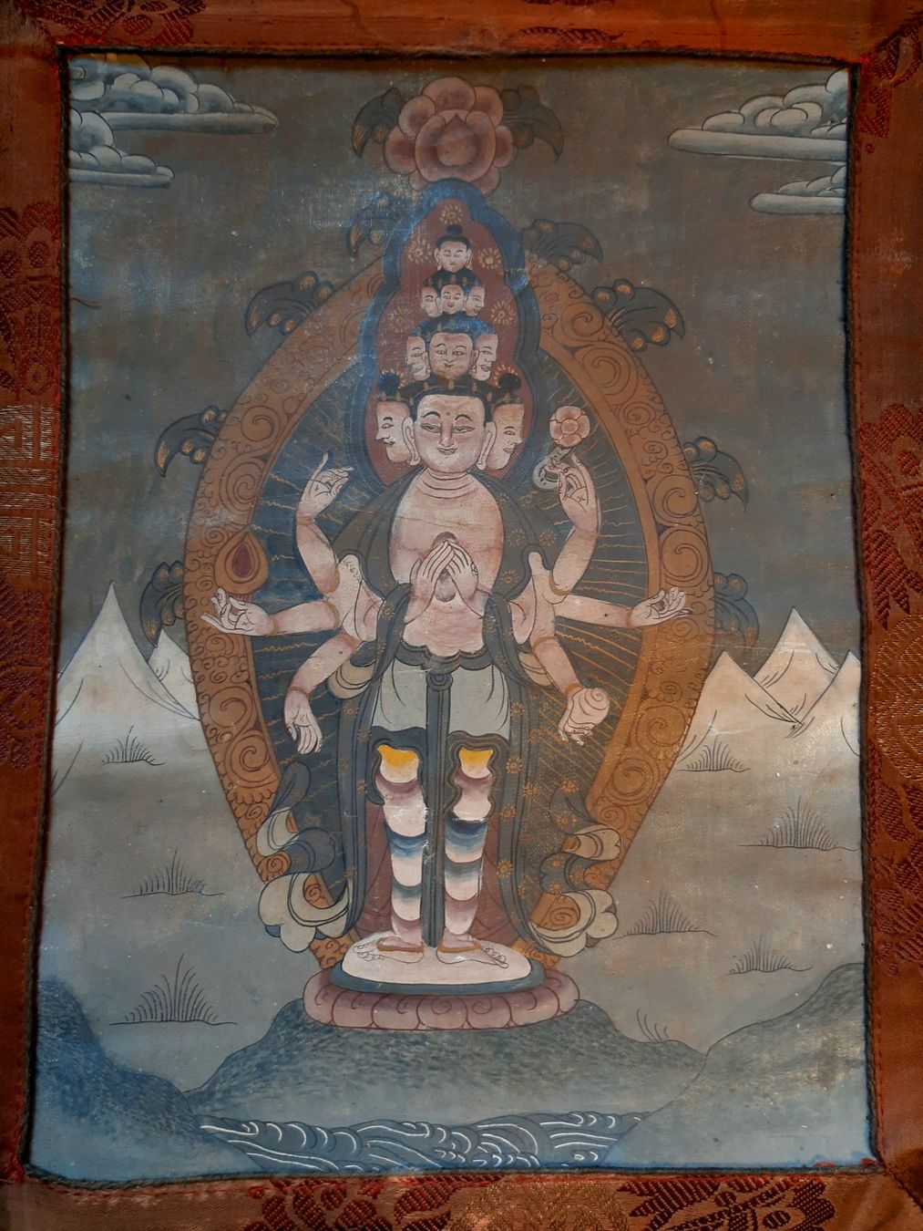 Dipinti: Antikes Thangka Gemälde – Usato da Arbon venduto da torso444