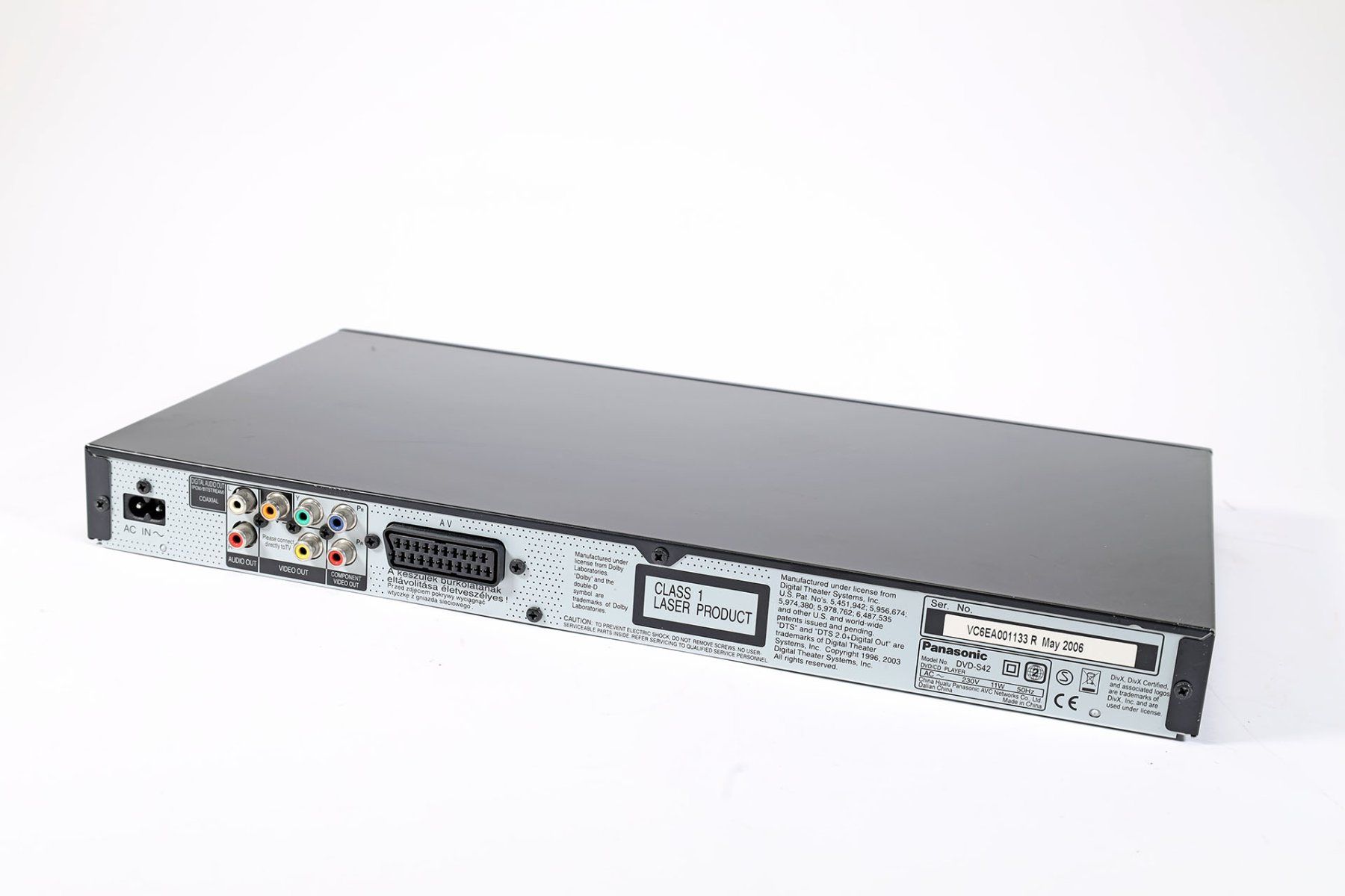 Panasonic Multimediaplayer & Streamer: Panasonic DVD-S42 DVDPlayer – Gebraucht aus Bern von kekele 1