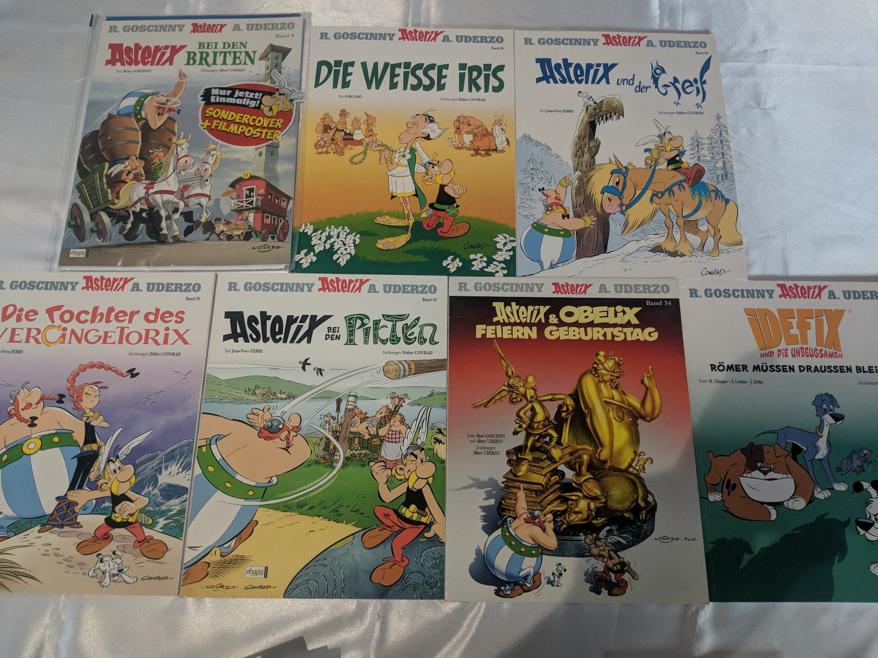 Fumetti: 6 Asterix + Obelix + Idefix NEUWARE Comics Sammlung – Usato da Hinwil venduto da Manu71