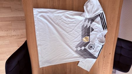 Fussball Trikot Deutschland Grösse L Adidas weiss