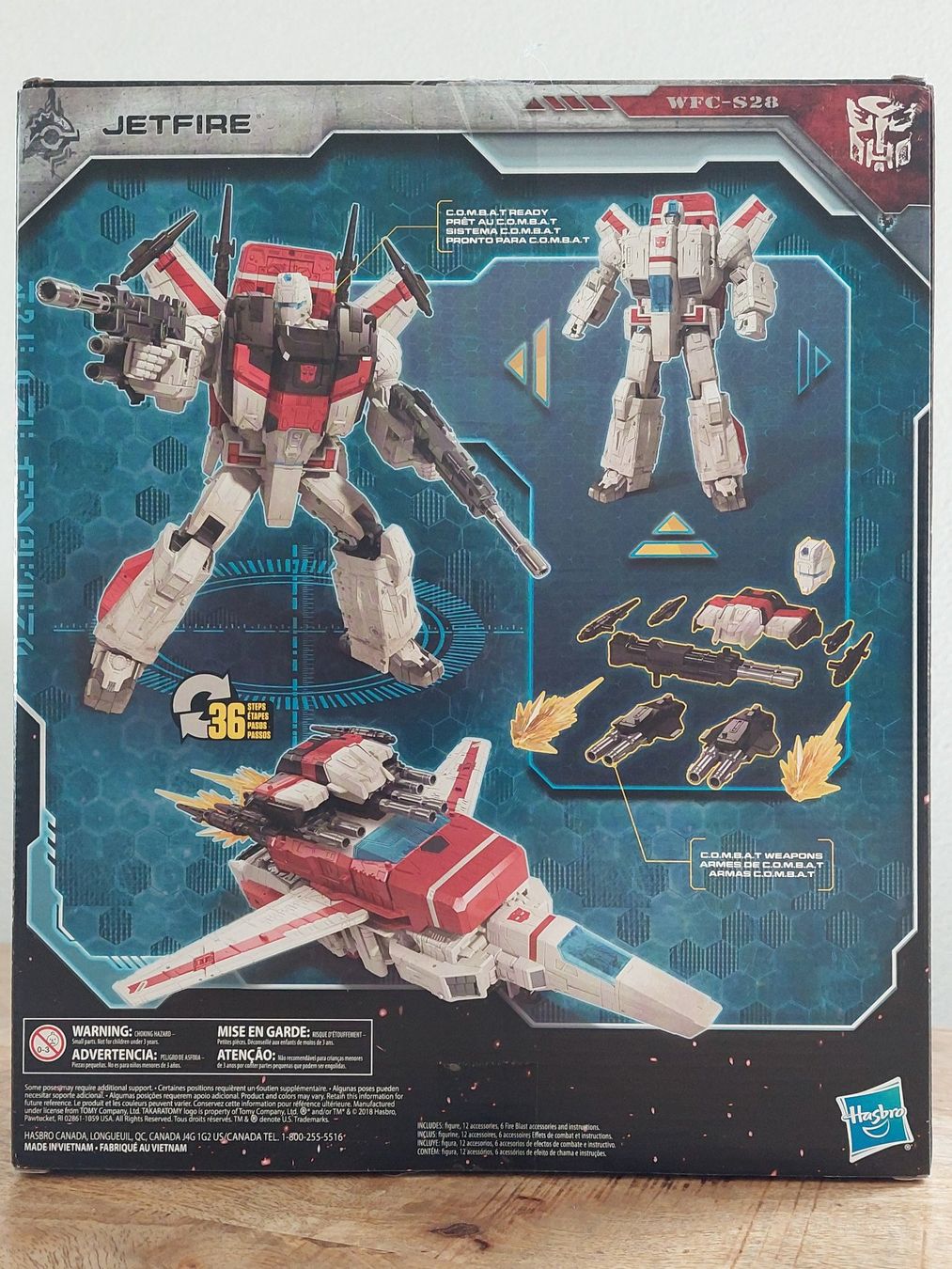 Hasbro Giocattoli: Transformers War for Cybertron – Siege : Jetfire (Hasbro) – Nuovo e nell'imballaggio originale da Ursy venduto da AtelierDesLegendes 1