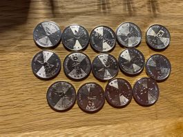 29 Gack Spieljetons