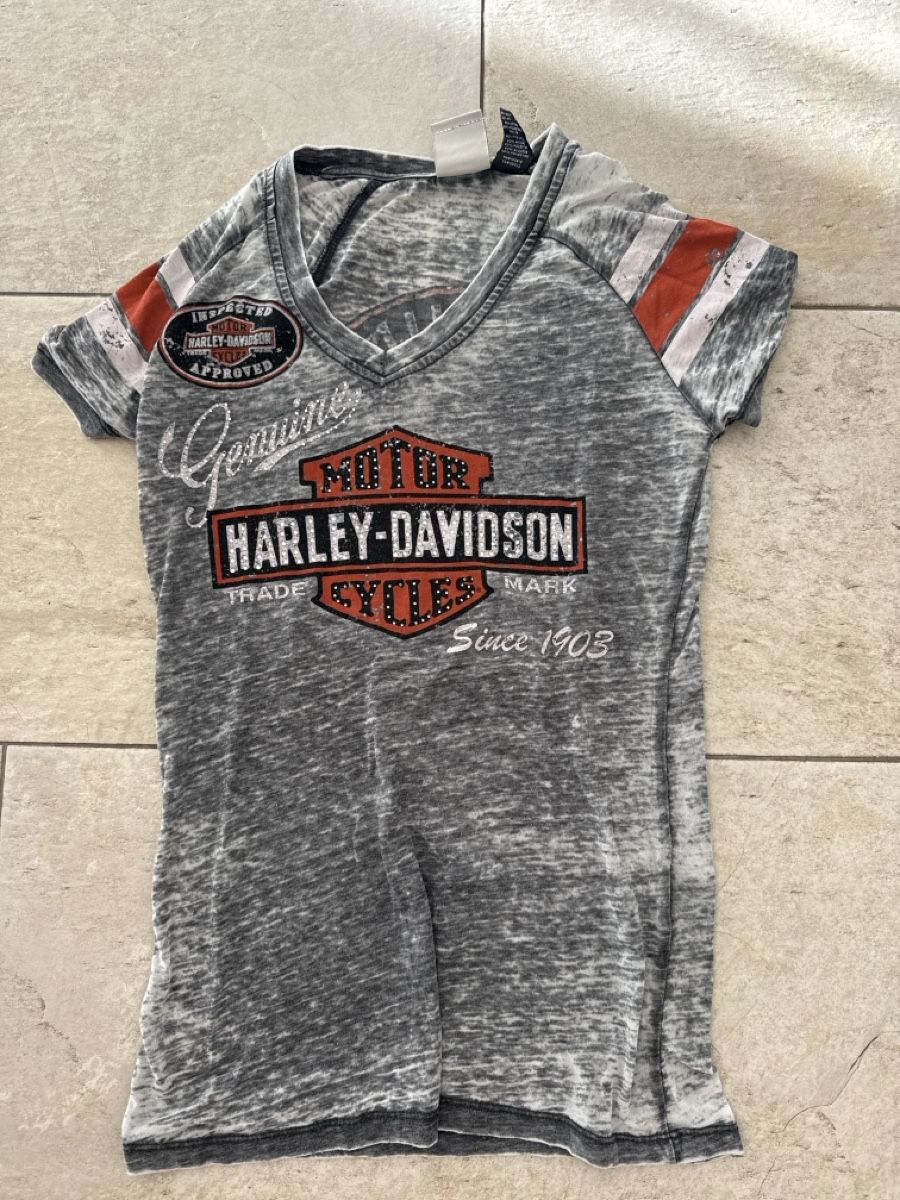 Harley-Davidson T-shirt: Harley Davidson Shirt Gr.XS – Nuovo (secondo la descrizione) da Seewen SO venduto da Muggi3