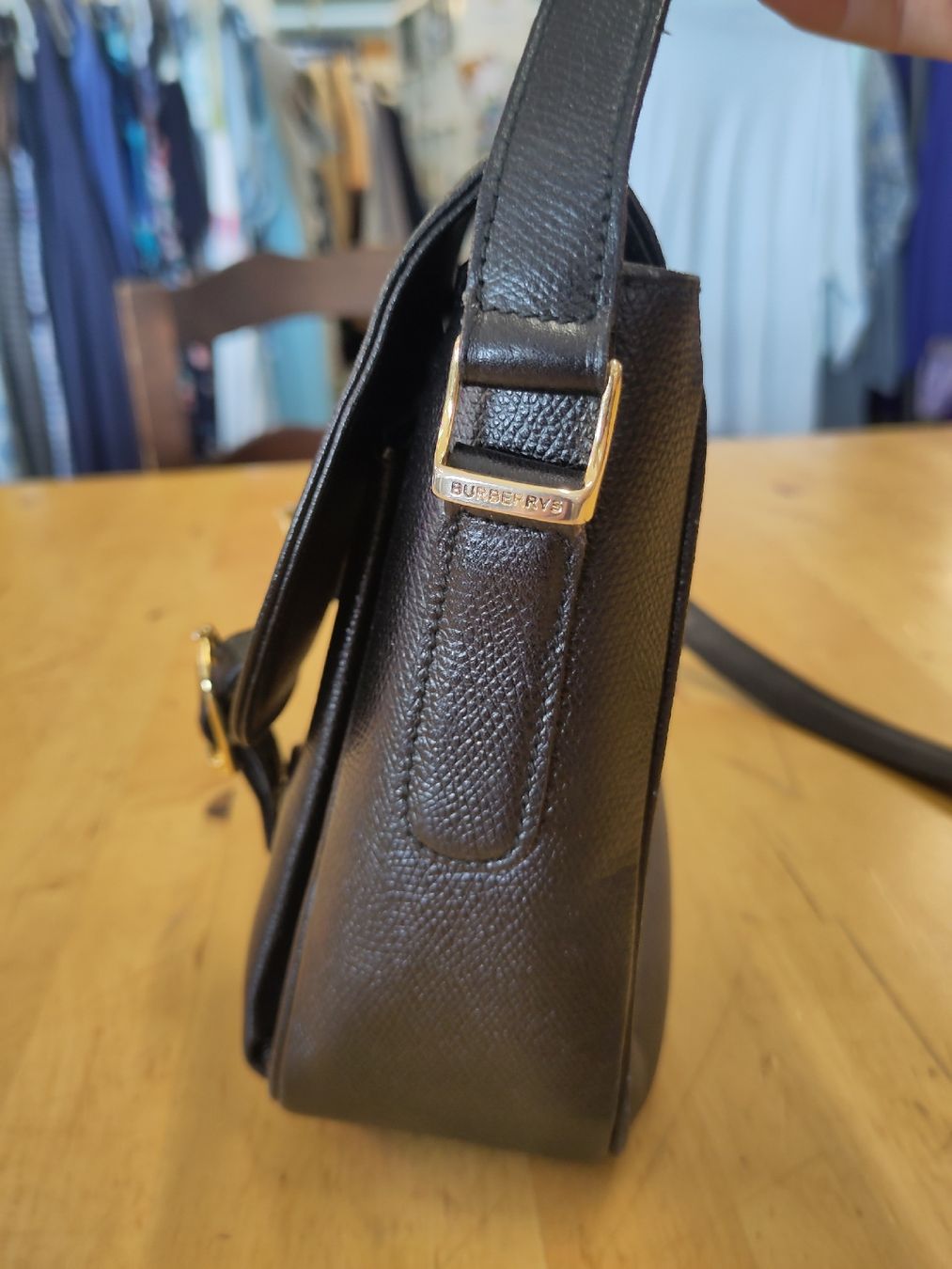 Burberry Borse: Burberrys Vintage Handtasche schwarz – Usato da Pratteln venduto da Cartonsducoeur_bl 4