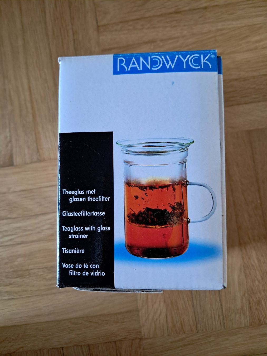 Bicchieri: Randwyck Teeglas mit Filter, neuwertig – Nuovo (secondo la descrizione) da Obfelden venduto da Eva_32