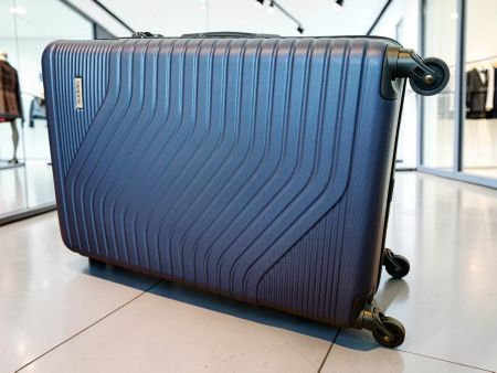 wayBAG Zahlenschloss Koffer 76cm XL+ Hartschale BLAU NEU