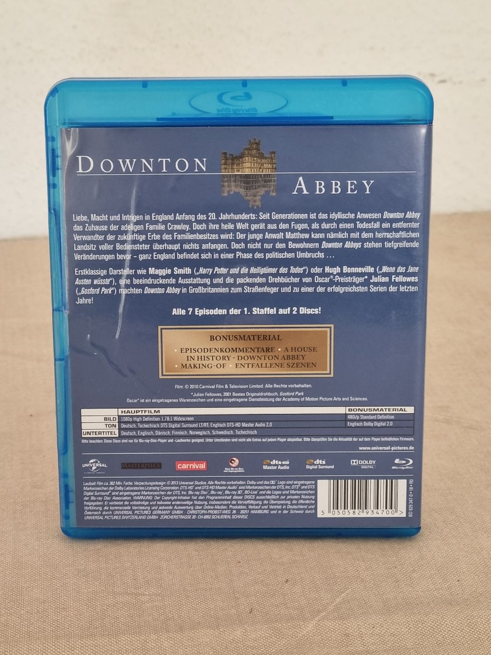 Tutti i DVDs: Downton Abbey Staffel 1 Blu-ray – Usato da Pratteln venduto da heinz321 1