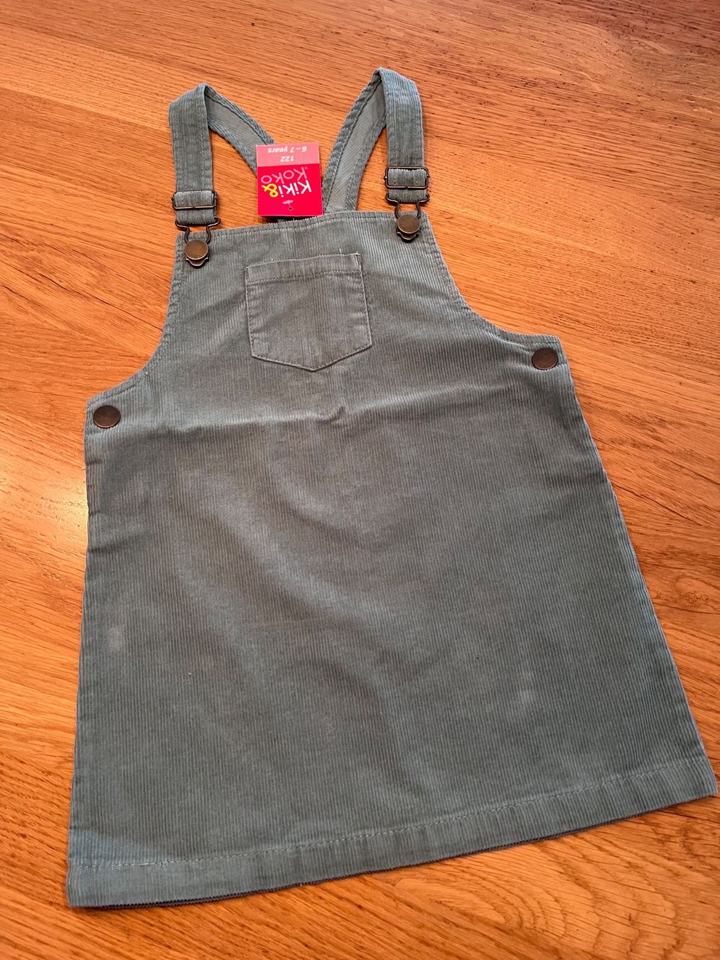 Kleider & Röcke: NEU Latzkleid aus Samt Mädchen 6-7J – Neu und originalverpackt aus Zürich von asocaciu 3