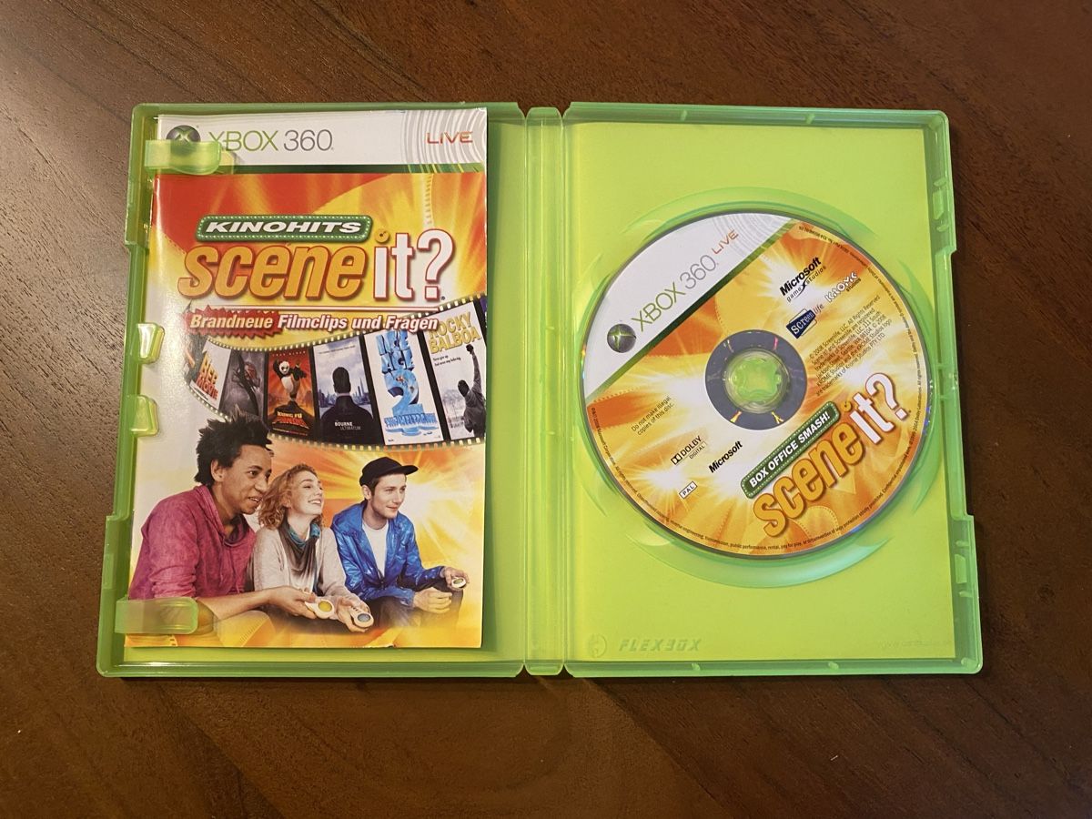 Microsoft Giochi: scene it? Kinohits für Xbox 360 – Usato da Thunstetten venduto da Virus_33 1
