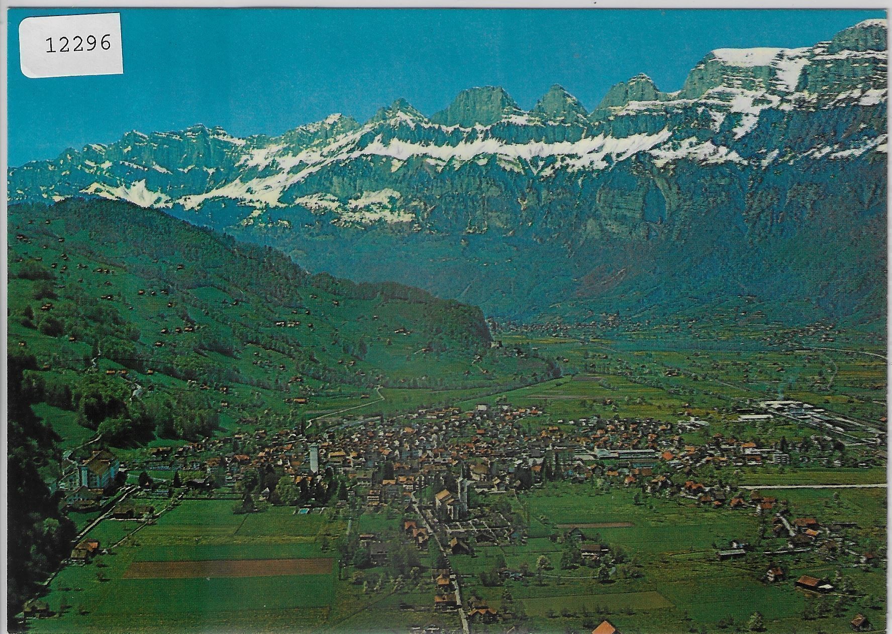 Cartoline postali: Flugaufnahme Flums SG – Antico da Ettingen venduto da Kartenplanet