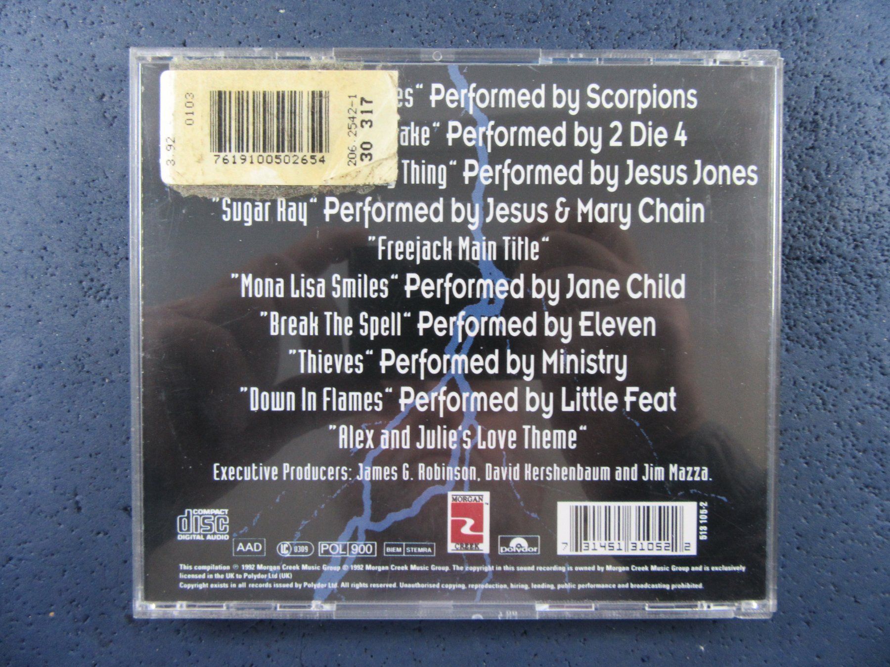 CD: FREE JACK SOUNDRTACK CD – Usato da Ettingen venduto da Hausi4711 1