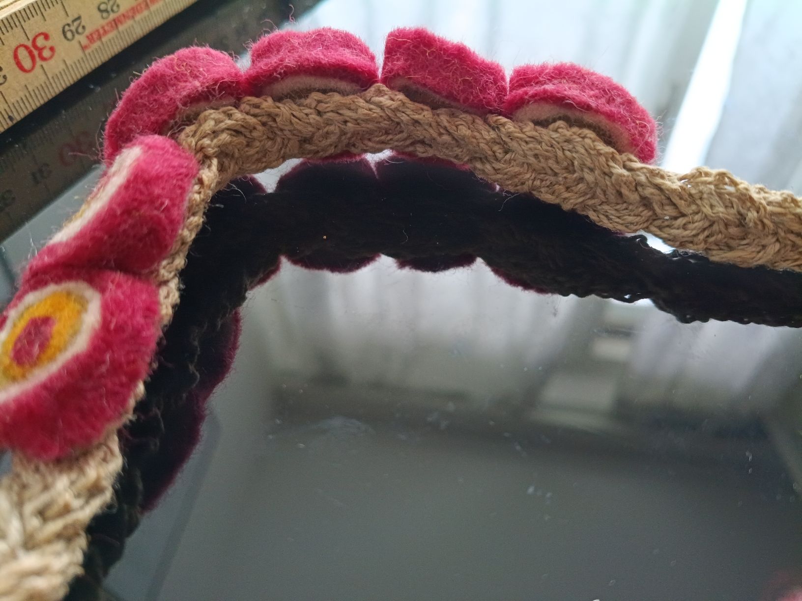 Sonstiger Schmuck: Handmade Wool Necklace and Earrings – Neu (gemäss Beschreibung) aus Zürich von cat_9cvz 3