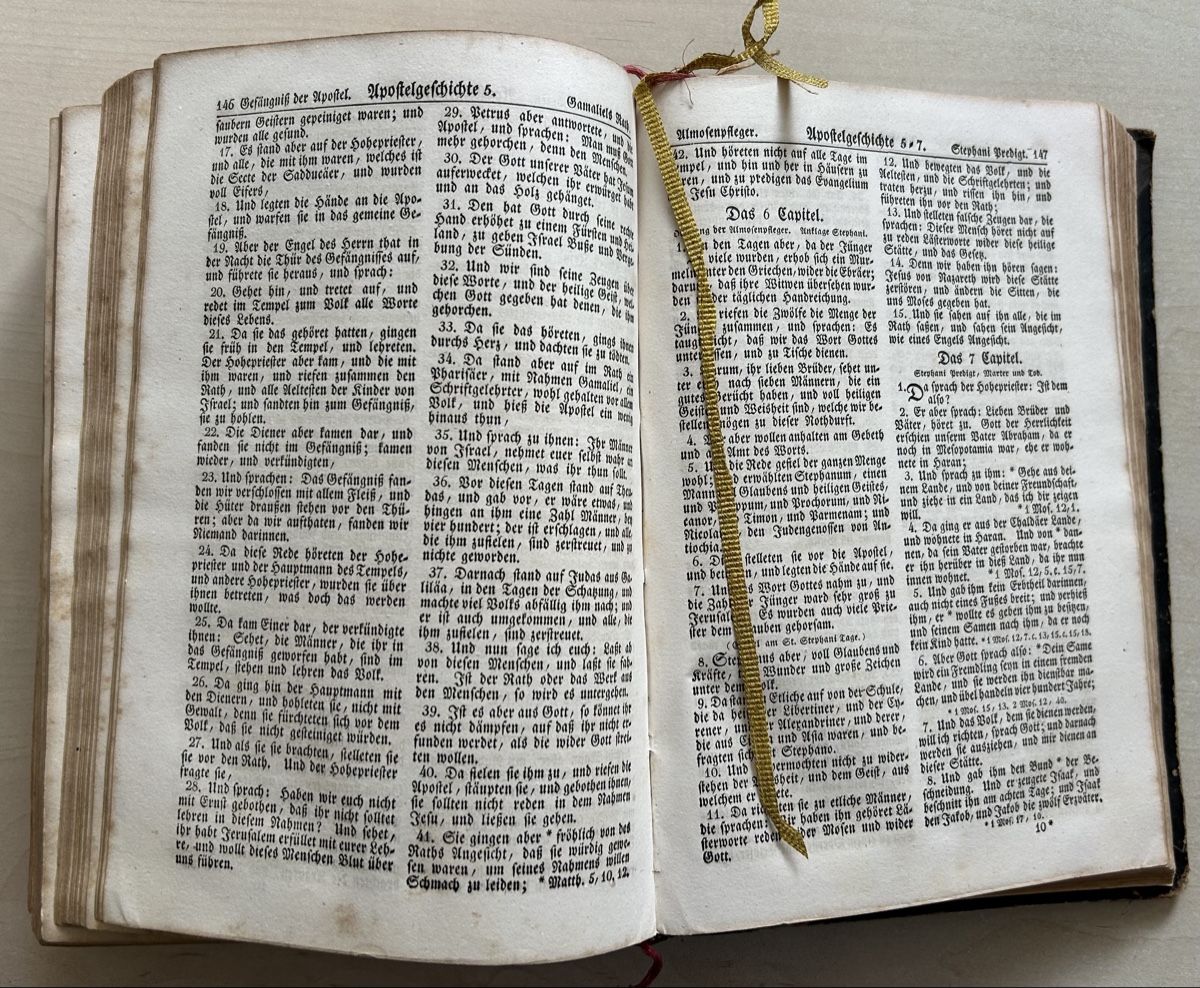Libri: Antike Bibel, Basel 1854 – Usato da Reinach BL venduto da Linda013 3