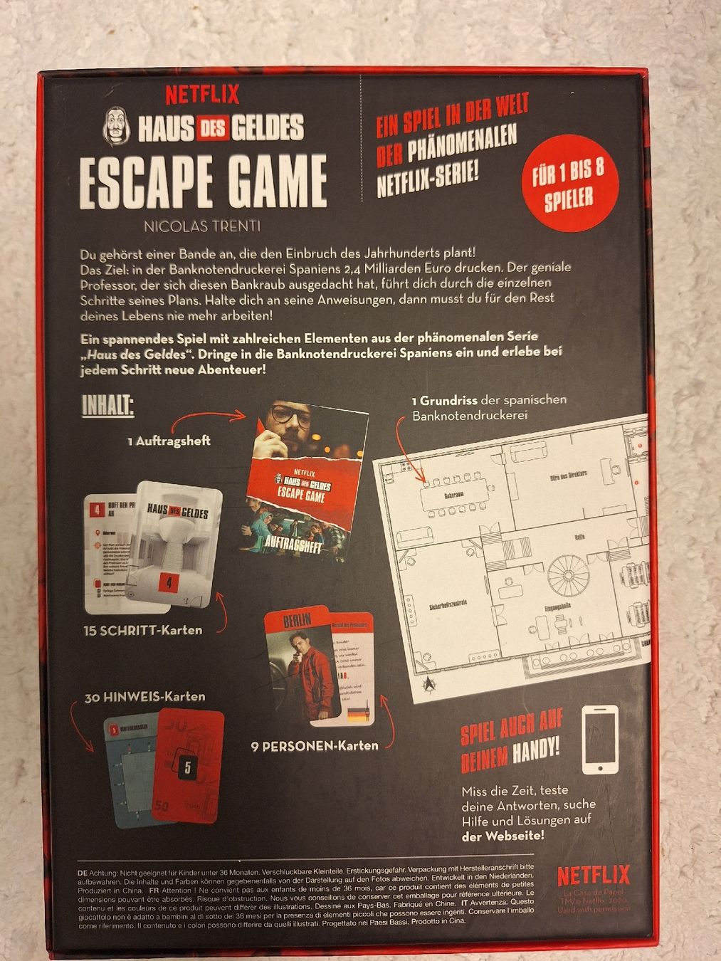 Giochi: Haus des Geldes - Escape Game – Nuovo (secondo la descrizione) da Basel venduto da Robsai 1