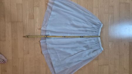Tüllrock, Gr. M, festlich, zart grau, perfekt für den Sommer