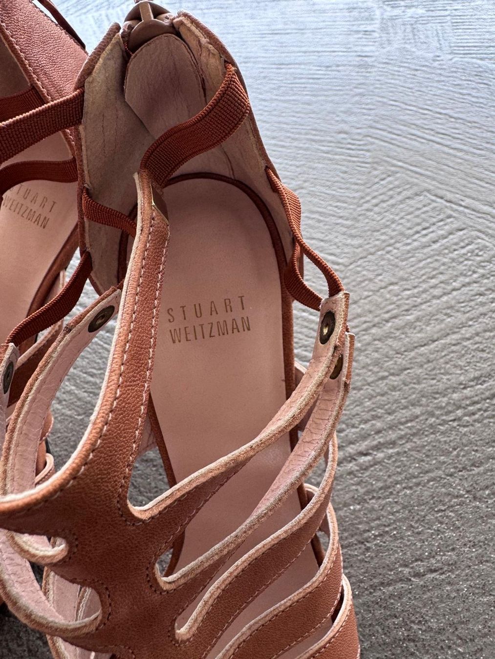 Stuart Weitzman Scarpe da donna: Stiefel Weitzman High-Heel-Sandalette Gr38 – Usato da Zürich venduto da Rymira 1